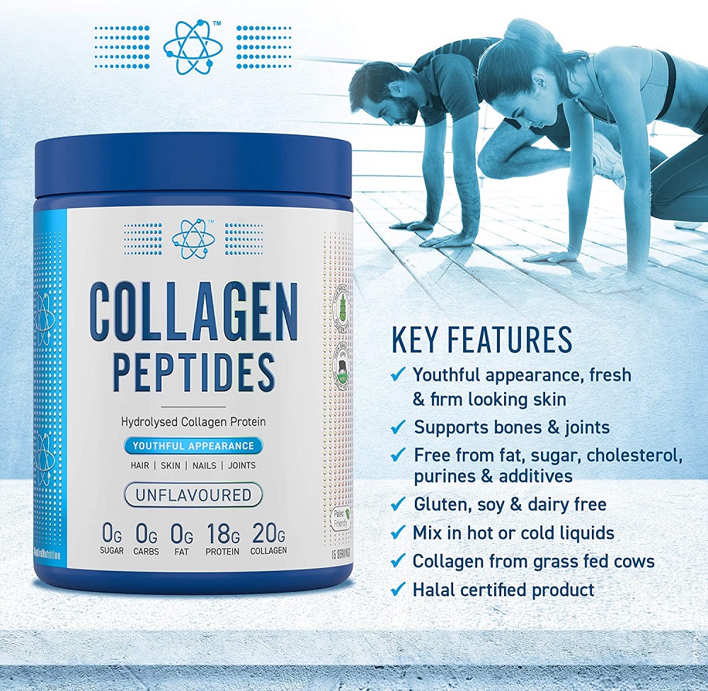 کلاژن 300 گرم Applied Nutrition Collagen Peptides Powder