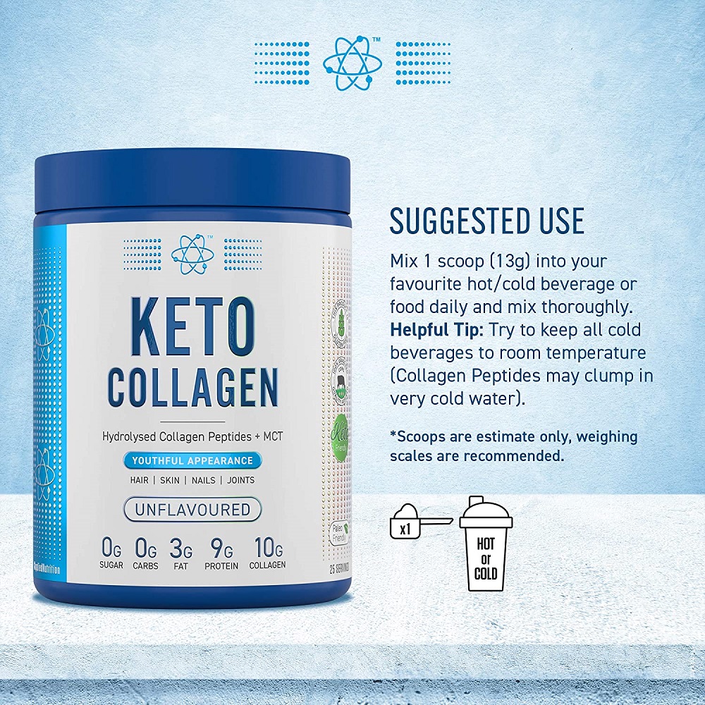 کتو کلاژن 325 گرم Applied Nutrition Keto-Kollagen 325g