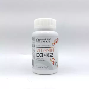 قرص ویتامین D3 +K2 استرویت 90 عددی OstroVit Vitamin D3 + K2
