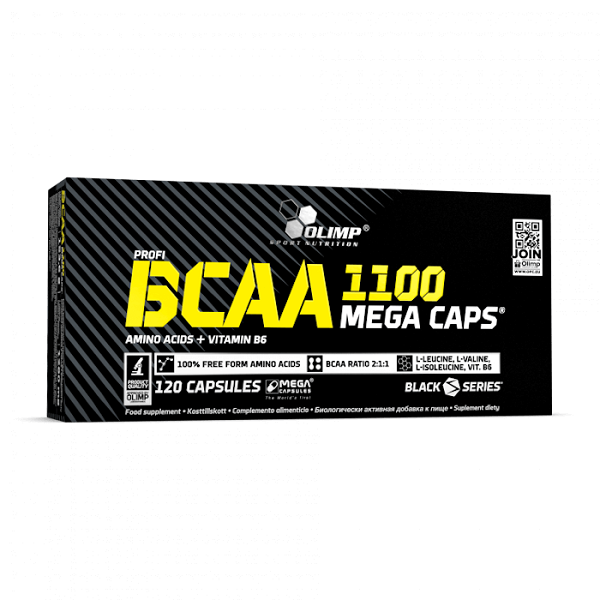 پروتئین بی سی ای ای مگا کپس الیمپ 120عددی OLIMP BCAA MEGA CAPS