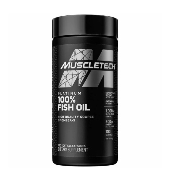 روغن ماهی ماسل تک MuscleTech Platinum 100% Fish Oil