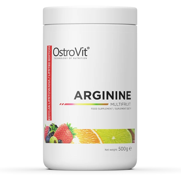 ال آرژنین پودری 500 گرمی طعم دار استرویت OstroVit Arginine 500