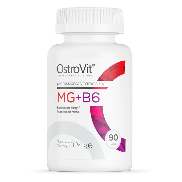 ویتامین MGB6 و B6 استرویت 90 تایی OstroVit Mg + B6