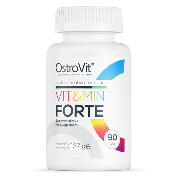 قرص 90 عددی ویتامین فورت استرویت OstroVit Vit&Min FORTE