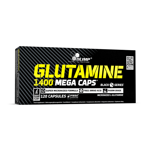 کپسول گلوتامین 1400 مگا کپس 120 تایی OLIMP GLUTAMINE 1400 MEGA CAPS