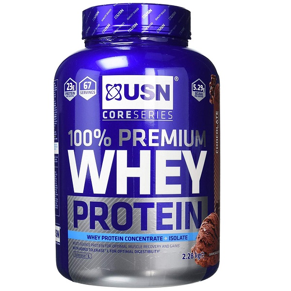 پروتئین وی پریمیوم 100% یو اس ان USN 100% Premium Whey Protein