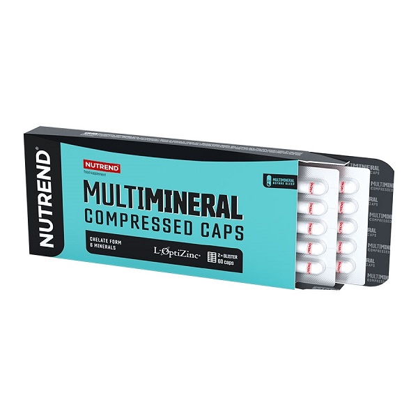 کپسول ویتامین مولتی مینرال ناترند Nutrend MULTIMINERAL COMPRESSED CAPS