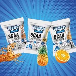 بی سی ای ای پلاس 12000 وست نوتریشن 540 گرم West Nutrition BCAA 12000