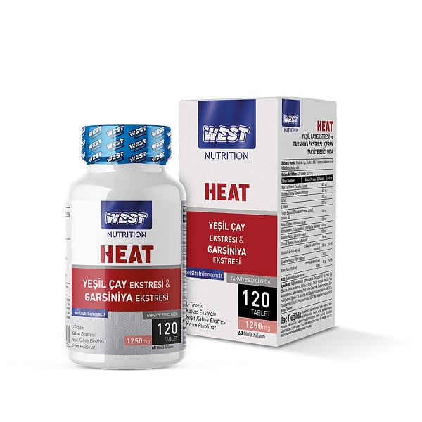 هیت ترموژنیک وست نوتریشن 120 عددی West Nutrition Heat Thermogenic