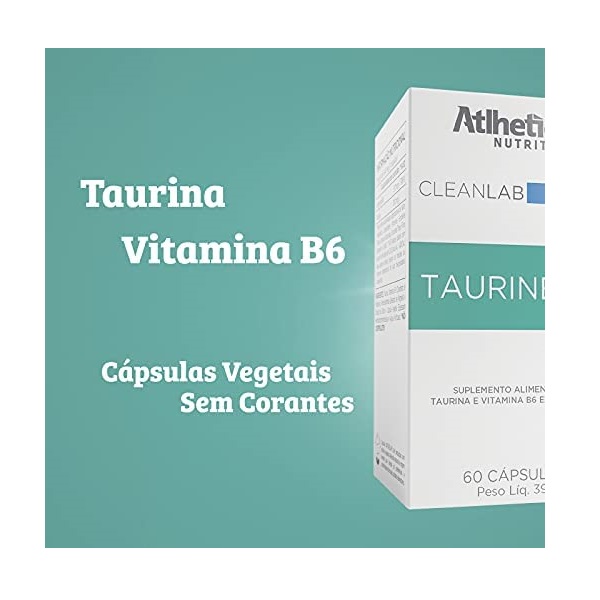 تائورین و ویتامین B6 اتلتیکا ۶۰ کپسولی ATLHETICA Taurine B6