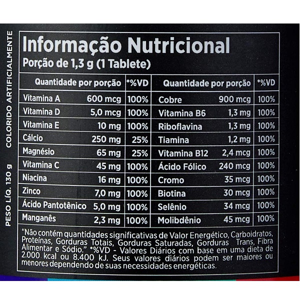 ویتامین و مینرال کامپلیت اتلتیکا Atlhetica Complete Vitamin & Minerals