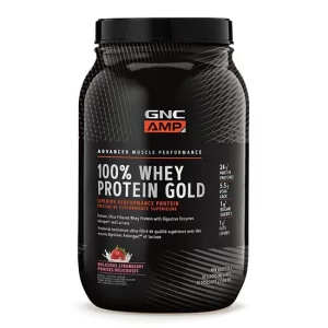 پروتئین وی گلد جی ان سی GNC Pro Performance 100% Whey Protein Gold